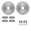Dynamic Friction Company Front Brake Kit Fits 2015-2018 BMW M3 view 1