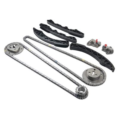 Weonefit Timing Chain Kit (Chain + Tensioner + Rail) - Replacement for Subaru Forester Impreza BRZ WRX XV/Scion FR-S FA20 OE# 13143AA110 13142AA103 13141AA080