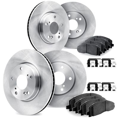 DFC Front Rear Brake Kit Fits 2020-2025 Ford Explorer, Lincoln Aviator
