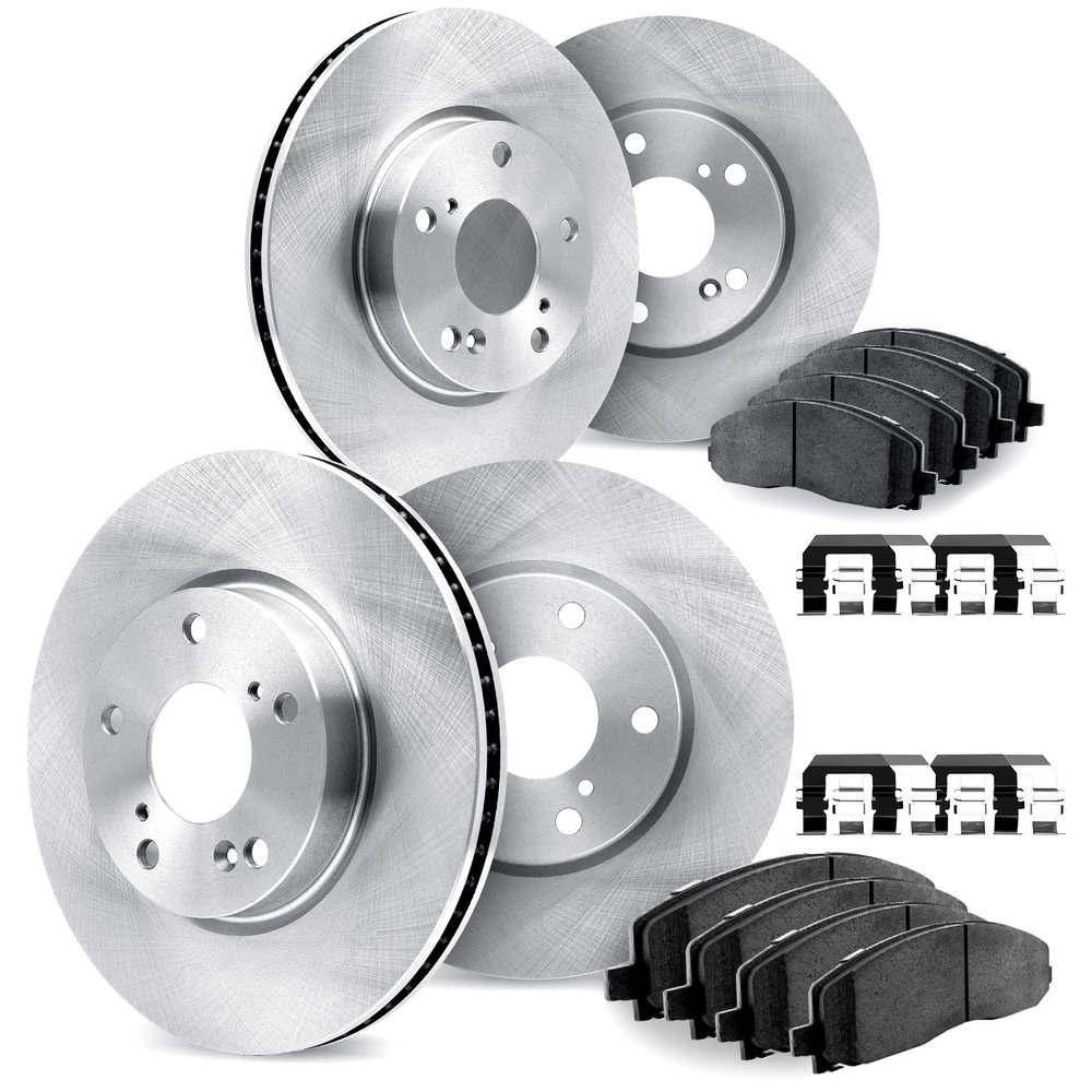 DFC Front Rear Brake Kit Fits 2020-2025 Ford Explorer, Lincoln Aviator