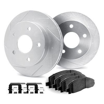 Dynamic Friction Company Rear Brake Kit Fits 2015-2020 Cadillac Escalade
