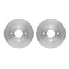 Dynamic Friction Company Rear Brake Rotors Fits 1995 Buick Regal view 1