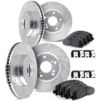 Dynamic Friction Company Brake Kit Fits 2016-2022 Jaguar XF