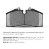 R1 Concepts Front Performance Sport Brake Pads 2010-2016 Hyundai Genesis view 2