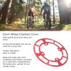Bicycle Chain Guard, Durable Aluminum Alloy Construction Crankset Protector BCD 104mm 38T-42T for Cyclists Mountain Road Commuting Off-Road Trails view 3