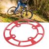 Bicycle Chain Guard, Durable Aluminum Alloy Construction Crankset Protector BCD 104mm 38T-42T for Cyclists Mountain Road Commuting Off-Road Trails view 4