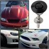 Pack of 4 Universal Aluminum Vehicle Hood Pins 1.25''- License Plate Lock Clip, Quick Release Lock Latch Bumper Diameter 1.25 inch view 2