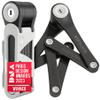 Seatylock FoldyLock Mini Folding Bike Lock - Patented Lightweight Bicycle Lock - Heavy Duty Anti Theft Guard with Key for Electric Scooter & City Bikes - 29.5" view 1