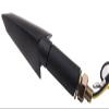 MotorToGo Black Arrow Long Stem Turn Signals LED Lights Blinkers Indicators Compatible for 2017 Kawasaki Ninja ZX10RR view 2