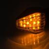 MotorToGo Carbon LED Motorcycle Turn Signal Blinkers Indicators Blinkers Turn Signal Lights Compatible for 2003 Honda CBR600RR view 4