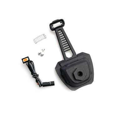 Club 5 Racing Compatible with/Replacement for Spare Tire Carrier w/ 3rd Brake Light (6V LED Included) for Traxxas TRX-4 2021 Bronco C-TRX4-080