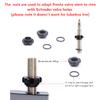 Schrader to Presta Rim Adapter, Converting Rim (Wheel) with Schrader Valve Hole to Presta Valve Stem Grommet, One Pair (2 pcs) view 2