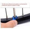 Schrader to Presta Rim Adapter, Converting Rim (Wheel) with Schrader Valve Hole to Presta Valve Stem Grommet, One Pair (2 pcs) view 3