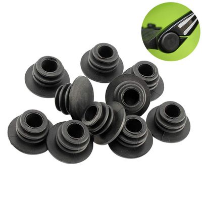 NOLITOY Rubber Bike Bar End Caps Bike Handlebar End Caps 10pcs Bike Bar End Plugs, Plastic Handlebar End Plugs End Caps for Most Bikes, Road Mountain Bike Bar Ends Bar End Plugs Road Bike