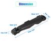 X AUTOHAUX 1 Pair Left and Right Side Front Bumper Retainer Support Bumper Bracket for Toyota Camry 2012-2015 5253606120 5253506130 view 3