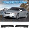 X AUTOHAUX 1 Pair Left and Right Side Front Bumper Retainer Support Bumper Bracket for Toyota Camry 2012-2015 5253606120 5253506130 view 4