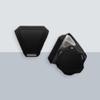 Precision Football Helmet Visor Clips // Fits Kids, Youth & Adult Helmet Brands // Eye Shield Hardware (Black) view 1