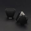 Precision Football Helmet Visor Clips // Fits Kids, Youth & Adult Helmet Brands // Eye Shield Hardware (Black) view 3