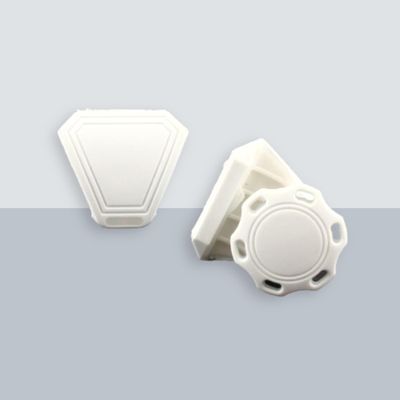 Precision Football Helmet Visor Clips // Fits Kids, Youth & Adult Helmet Brands // Eye Shield Hardware (White)