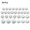 Motoforti 1 Set Screw Cap Motorcycle Motorbike Screw Nut Bolt Cap Cover Decoration for Kawasaki for Honda Silver Tone view 4