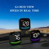 wiiyii GPS Speedometer Digital Speedometer for Ca Universal Heads Up Display, Colorful Car HUD for All Vehicles (G4) view 2