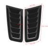 Aluminum Hood Vent Kit, Hood Scoop 2Pcs Universal Car Hood Vent Scoop Kit Auto Hoods Vents Bonnet Cover Universal Bonnet Air Vents Engine Hood,Car Hood Vent for Focus Rs Mk2 (Glossy Black) view 4