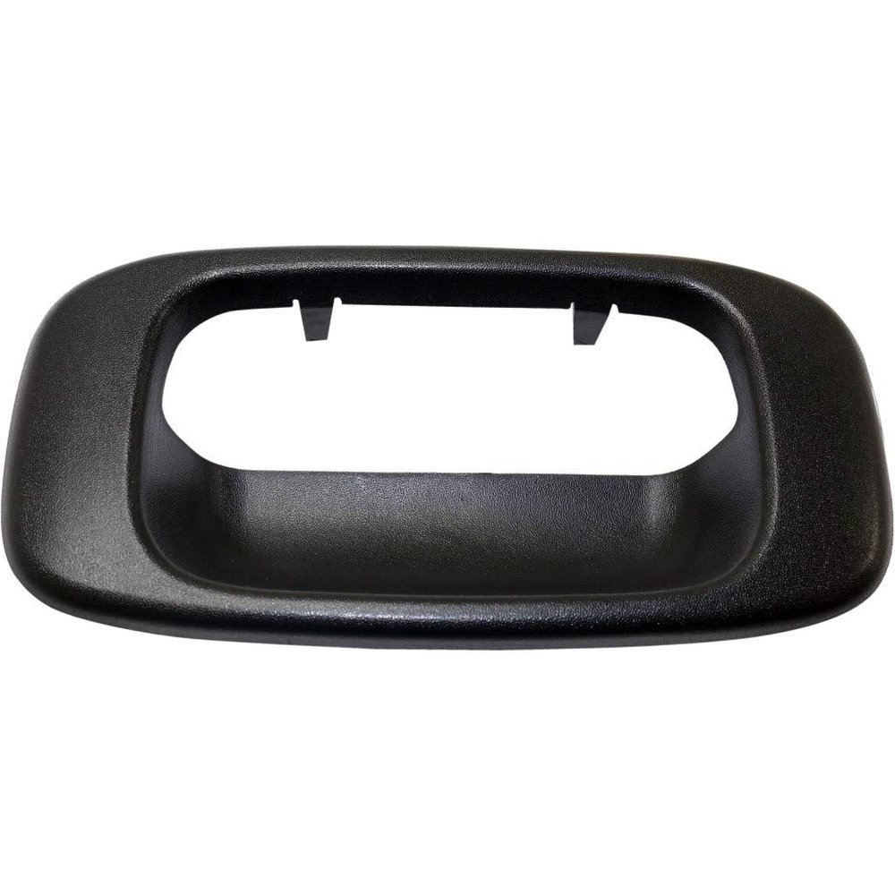 KarParts360 for Chevy Silverado 1500/3500 Classic 2007 Tailgate Handle Bezel Rear | Textured Black | Replacement for GM1916102 | 15046512
