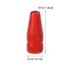 NOLITOY 6 Pack Bicycle Presta Valve Cap, Aluminum Alloy Bike Tire Caps Air Covers, Used on Presta French Valve Stem Caps for MTB, Mountain Bike, Road Bike, Bicycles view 3