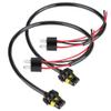 Acouto 9006 to H4 Adapter Headlight Harness Conversion Fog Light Cable sockets Bulbs Wire Automotive Wiring Extension Plug and Play car Lighting accessoriesh4 to 9006 adapterh4 Headlight Harness view 4