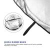 POKHDYE Windshield Sun Shade Car Sun Shade Car Sunshade Sun Shade Front Rear Window Film Windshield Visor Cover UV Protect Reflectorfor Ford Mitsubishi Land Rover Mazda,for Lexus view 4
