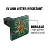 GRAPHICS & MORE University of Vermont Catamount Logo Tow Trailer Hitch Cover Plug Insert view 2