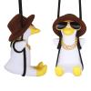 Cool Swinging Duck Car Hanging Ornament, Pendant Interior Rearview Mirror Decoration and Car Rear View Mirrior Hanging Accessories view 3