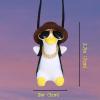 Cool Swinging Duck Car Hanging Ornament, Pendant Interior Rearview Mirror Decoration and Car Rear View Mirrior Hanging Accessories view 4