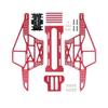 FURITEK Rampart Aluminum Frame for Rampart 1/24 - (Black/Green/RED) (RED) view 3