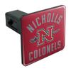 GRAPHICS & MORE Nicholls State University Colonels Logo Tow Trailer Hitch Cover Plug Insert view 1