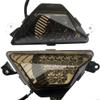 MotorToGo 1Pair Motorcycle Smoke Lens LED Turn Signals Assembly Compatible for 2020 Kawasaki Ninja 650 (EX650NLF) view 1