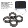 Alomejor Brake Caliper Spacer,Black Durable,MTB Disc Brake Washer,Precision Fit for Mountain Bikers,Trail Riders,Cycling Enthusiasts view 2