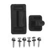 Screen Door Latch Screen Lock Right Hand Handle Kit for Motorhome Travel Trailer, Zinc Alloy Screen Door Latch, with Handle Buckle, Lock Buckle and Mounting Screws, Zinc Alloy Screen Door Latch, view 4