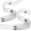 2 Pack RV Clear Glide Tape, 1/2 inch Glides, 72 inches Curtain Glide Tape A115 view 1