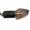 MotorToGo 1pc Smoke Lens Motorcycle Turn Signals Assembly Compatible for 2015 Honda CBR300RA 9AC view 3