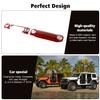 RT-TCZ Center Console Trim Cover Dashboard Control Panel Cover Decorative Interior Accessories for Jeep Wrangler JL JLU & Gladiator JT 2018-2022,Red Carbon Fiber view 3