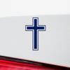 2 Pcs - ANGDEST CLUB Decal Stickers of Cross (Navy Blue) Premium Waterproof Vinyl Decal Stickers for Laptop Phone Accessory Helmet Car Window Mug Tuber Cup Door Wall Decoration ANDSKUSd25636AB070722 view 4