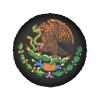 Mexico Car Tire Cover Potable Polyester Universal Spare Wheel Covers for Trailer Rv SUV Truck Camper Travel Trailer Accessories 16 Inch view 2