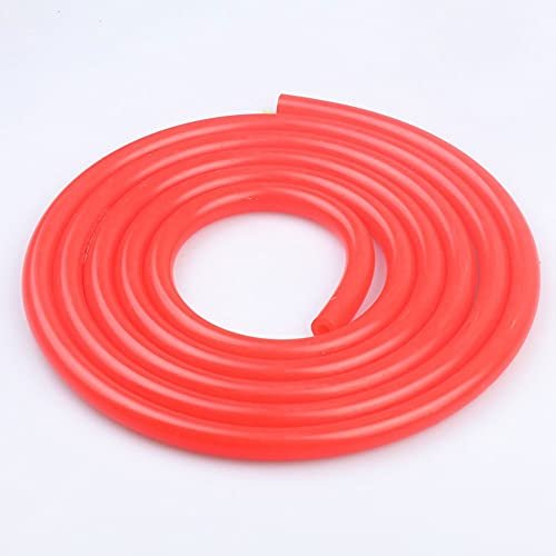 Mdingbao-Silicone Hose Tube Inner Diameter 3mm/5mm/4mm/6mm/8mm Car Vacuum Silicone Hose Racing Line Pipe Tube Red Blue Black Yellow,1 Meter, High Temperature Resistance (Color : Red ID-6mm)