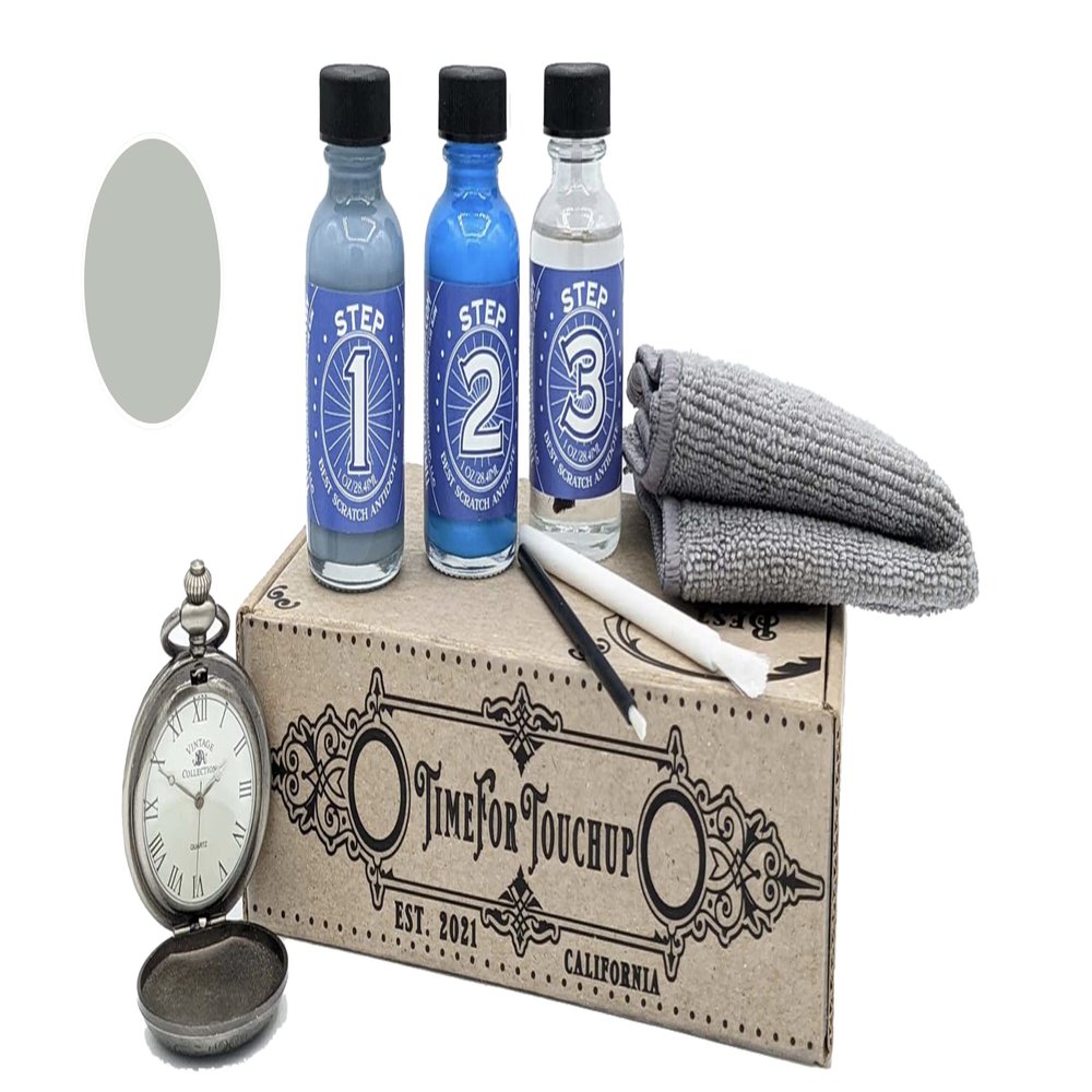 TimeForTouchUp The Complete Touch Up Kit Compatible With: Toyota Color Silver Sky Metallic 1D6-3 x 1 oz bottle