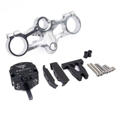 Motorcycle Steering Damper Stabilizer With Mounting Bracket Support Compatible with RC390 RC250 RC 390 250 2014 2015 2016 2017 2018 2019 2020