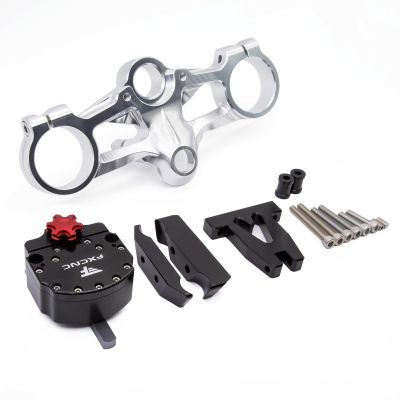 Motorcycle Steering Damper Stabilizer With Mounting Bracket Support Compatible with RC390 RC250 RC 390 250 2014 2015 2016 2017 2018 2019 2020