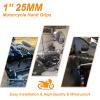 1 inch Motorcycle Handlebar Grips, Cable Throttle Hand Grips for Harley view 2