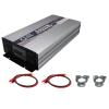 Niczu 3500W 4000W 5000W 5500W 6000W 8000W Car Inverter DC 12V 24V 48V 60V 72V to AC 220V Pure Sine Wave Power Voltage Converter with Digital Display Screen,6000W-12V view 1
