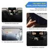 Spooky Aliens Car Windshield Sunshades Sun Shade Reflective Block UV Rays Protector Keep Your Vehicle Cool Sun Visor Cover Foldable for Car Truck SUV S view 4